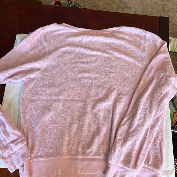 Wild fox sweater “Rose All Day”. Super cozy. Pink. Worn a few times. GUC - Picture 4 of 4